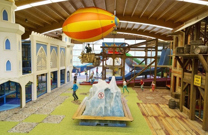 Restaurant met speeltuin